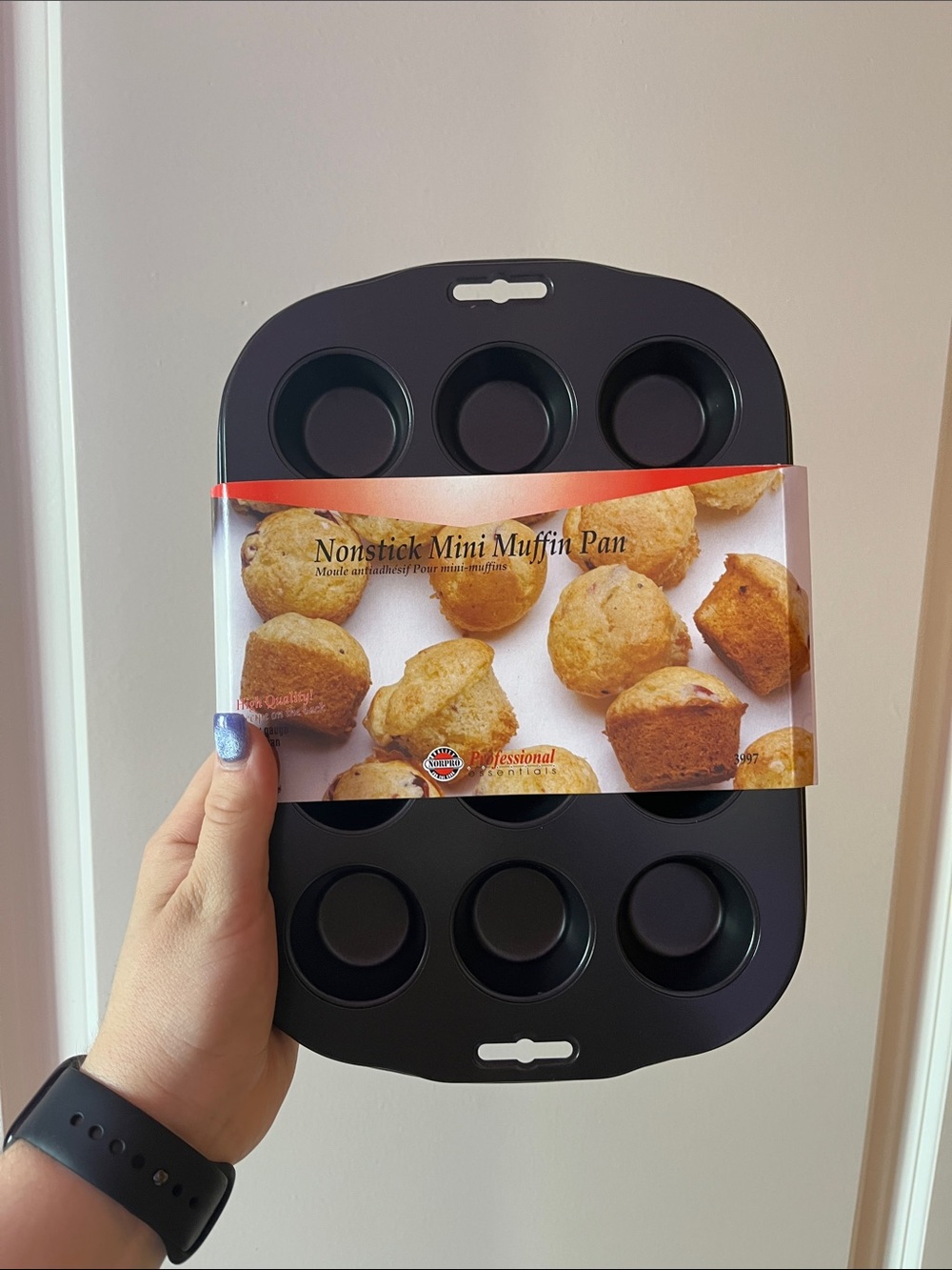 Professional Essentials Nonstick Mini Muffin Pan 12 Cup
